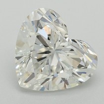 Lab Created 1.05 Carat F-VS1 Heart Shaped Diamond