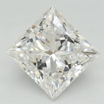 Lab Created 3.06 Carat E-VS1 Princess Cut Diamond