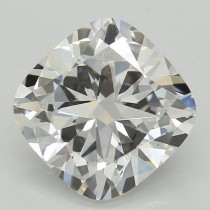 Lab Created 2.52 Carat D-VS1 Cushion Cut Diamond