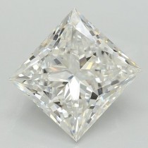 Lab Created 2.90 Carat E-VS1 Princess Cut Diamond