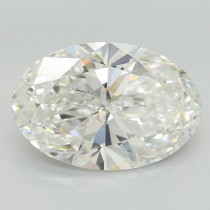 Lab Created 10.17 Carat F-VVS2 Oval Diamond