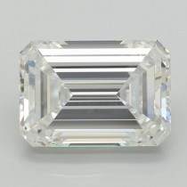 Lab Created 6.82 Carat E-VVS2 Emerald Cut Diamond