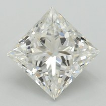 Lab Created 2.82 Carat F-VS1 Princess Cut Diamond Lab Created 2.82 Carat F-VS1 Princess Cut Diamond
