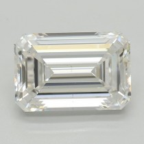 Lab Created 2.58 Carat E-VS2 Emerald Cut Diamond Lab Created 2.58 Carat E-VS2 Emerald Cut Diamond