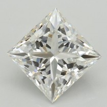 Lab Created 3.28 Carat E-VS2 Princess Cut Diamond Lab Created 3.28 Carat E-VS2 Princess Cut Diamond