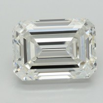 Lab Created 5.26 Carat F-VVS2 Emerald Cut Diamond Lab Created 5.26 Carat F-VVS2 Emerald Cut Diamond