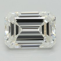 Lab Created 5.59 Carat F-VVS2 Emerald Cut Diamond Lab Created 5.59 Carat F-VVS2 Emerald Cut Diamond