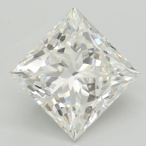Lab Created 3.06 Carat E-VS1 Princess Cut Diamond