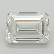 Lab Created 4.87 Carat F-VVS2 Emerald Cut Diamond