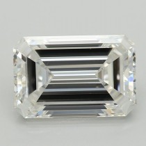 Lab Created 5.11 Carat F-VS1 Emerald Cut Diamond
