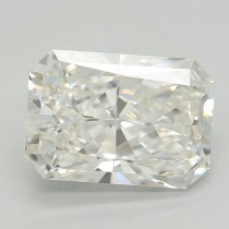 Lab Created 2.51 Carat F-VS1 Radiant Cut Diamond Lab Created 2.51 Carat F-VS1 Radiant Cut Diamond