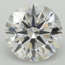 Lab Created 3.08 Carat G-VS1 Round Diamond Lab Created 3.08 Carat G-VS1 Round Diamond