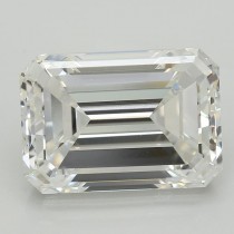Lab Created 5.00 Carat F-VVS2 Emerald Cut Diamond Lab Created 5.00 Carat F-VVS2 Emerald Cut Diamond