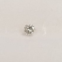0.59 Carat H-I1 Round Natural Diamond
