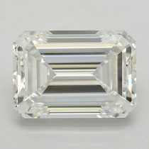Lab Created 2.54 Carat E-VS1 Emerald Cut Diamond Lab Created 2.54 Carat E-VS1 Emerald Cut Diamond