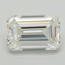 Lab Created 2.50 Carat E-VS1 Emerald Cut Diamond Lab Created 2.50 Carat E-VS1 Emerald Cut Diamond