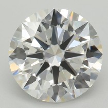 Lab Created 2.31 Carat E-VS1 Round Diamond