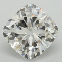 Lab Created 2.75 Carat E-VS2 Cushion Cut Diamond Lab Created 2.75 Carat E-VS2 Cushion Cut Diamond