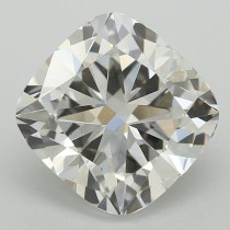 Lab Created 2.58 Carat E-VS1 Cushion Cut Diamond Lab Created 2.58 Carat E-VS1 Cushion Cut Diamond