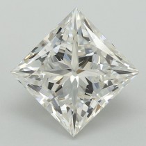 Lab Created 2.82 Carat E-VS1 Princess Cut Diamond Lab Created 2.82 Carat E-VS1 Princess Cut Diamond
