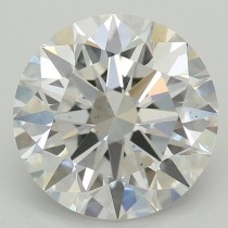 Lab Created 2.56 Carat E-VS2 Round Diamond