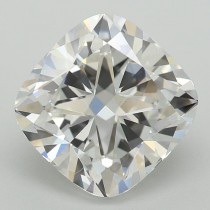Lab Created 2.54 Carat E-VS1 Cushion Cut Diamond Lab Created 2.54 Carat E-VS1 Cushion Cut Diamond