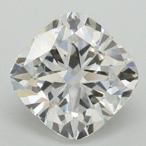 Lab Created 2.59 Carat E-VS1 Cushion Cut Diamond