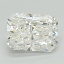 Lab Created 2.59 Carat F-VVS2 Radiant Cut Diamond Lab Created 2.59 Carat F-VVS2 Radiant Cut Diamond