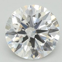 Lab Created 1.07 Carat E-VS1 Round Diamond