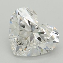 Lab Created 2.10 Carat D-VS1 Heart Shaped Diamond Certified By IGI