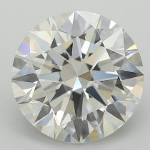 Lab Created 2.51 Carat F-VS1 Round Diamond