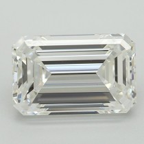 Lab Created 2.54 Carat F-VS1 Emerald Cut Diamond Lab Created 2.54 Carat F-VS1 Emerald Cut Diamond