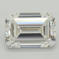 Lab Created 2.52 Carat E-VS1 Emerald Cut Diamond Lab Created 2.52 Carat E-VS1 Emerald Cut Diamond