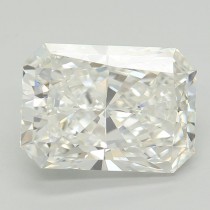 Lab Created 3.60 Carat F-VVS2 Radiant Cut Diamond