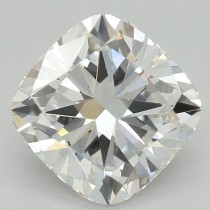 Lab Created 2.55 Carat D-VS1 Cushion Cut Diamond