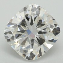 Lab Created 2.56 Carat F-VS2 Cushion Cut Diamond