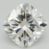 Lab Created 2.51 Carat E-VS2 Cushion Cut Diamond Lab Created 2.51 Carat E-VS2 Cushion Cut Diamond