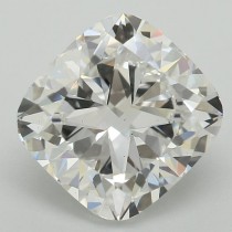 Lab Created 2.78 Carat E-VS2 Cushion Cut Diamond Lab Created 2.78 Carat E-VS2 Cushion Cut Diamond