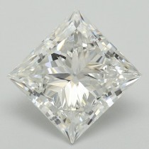 Lab Created 3.00 Carat D-VS1 Princess Cut Diamond