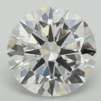 Lab Created 2.35 Carat E-VS2 Round Diamond Lab Created 2.35 Carat E-VS2 Round Diamond