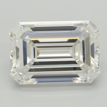 Lab Created 4.80 Carat E-VS1 Emerald Cut Diamond