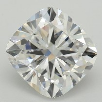 Lab Created 3.08 Carat E-VS1 Cushion Cut Diamond Lab Created 3.08 Carat E-VS1 Cushion Cut Diamond