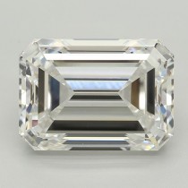 Lab Created 4.87 Carat E-VVS2 Emerald Cut Diamond