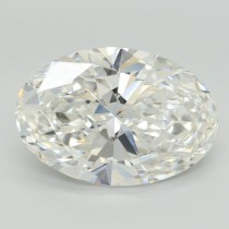 Lab Created 7.53 Carat F-VVS2 Oval Diamond