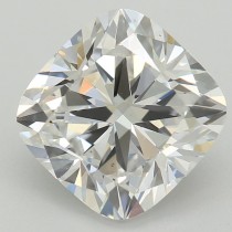 Lab Created 2.78 Carat D-VS2 Cushion Cut Diamond