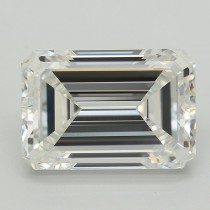 Lab Created 4.84 Carat E-VVS2 Emerald Cut Diamond
