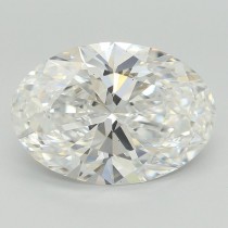 Lab Created 4.00 Carat F-VS2 Oval Diamond