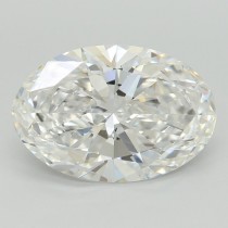 Lab Created 3.90 Carat D-VS1 Oval Diamond
