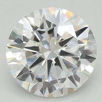 Lab Created 0.98 Carat E-VS2 Round Diamond