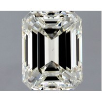 1.70 Carat K-VS2 Emerald Cut Natural Diamond